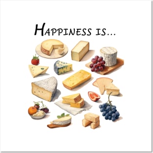 Happiness is...cheese! Posters and Art